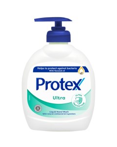 Жидкое мыло Антибактериальное жидкое мыло для рук Ultra 300мл Protex