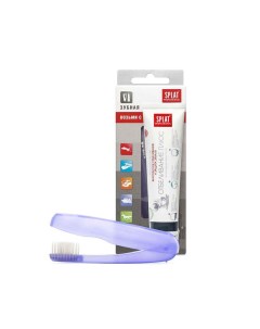 Дорожный набор Зубная паста ОТБЕЛИВАНИЕ ПЛЮС для безопасного отбеливания и защиты эмали 40 мл зубная Splat