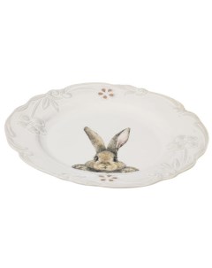 Тарелка обеденная Rabbits collection 26 см Myatashop