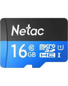 Карта памяти P500 MicroSDHC 16 Гб Netac