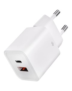 Сетевое зарядное устройство G Charge USB C USB A белый Vlp