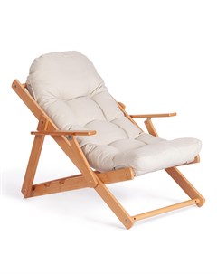 Кресло ТС Shnauff деревянное с натуральным хлопком 72 5х82 90х84 103 см Tc