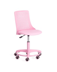 Кресло ТС из кожзаменителя розовое Tc