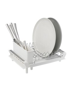 Сушилка для посуды Atle раздвижная малая цвет белый Smart solutions