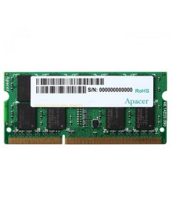 Модуль памяти SODIMM DDR3 4GB DV 04G2K KAM PC3 12800 1600MHz CL11 1 35V RTL Apacer