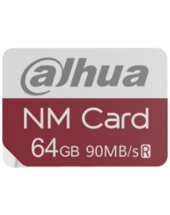 Карта памяти Nano Memory Card 64GB DHI NM N100 64GB exFAT NTFS 93MB s 82MB s Dahua