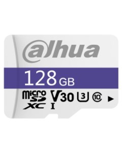 Карта памяти MicroSDXC 128GB DHI TF C100 128GB C10 U3 V30 UHS I FAT32 95MB s 65MB s Dahua