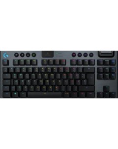 Клавиатура G915 TKL CARBON 920 009503 механическая без цифрового блока с RGB подсветкой и поддержкой Logitech