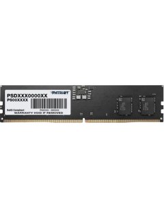 Оперативная память Patriot DDR5 32GB 5600MHz DIMM PSD532G56002 DDR5 32GB 5600MHz DIMM PSD532G56002 Patriòt