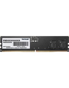 Оперативная память Patriot DDR5 8GB 5200MHz DIMM PSD58G520041 DDR5 8GB 5200MHz DIMM PSD58G520041 Patriòt