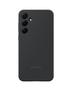 Чехол Samsung Silicone Cover для Galaxy A55 Black Silicone Cover для Galaxy A55 Black