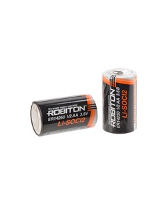 Батарейка ER14250 ER14250 SR2 1 2AA 2 штуки 11612 Robiton