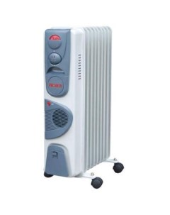 Масляный радиатор ОМ 9НВ 2200 Вт вентиляция белый 67 3 11 Ресанта