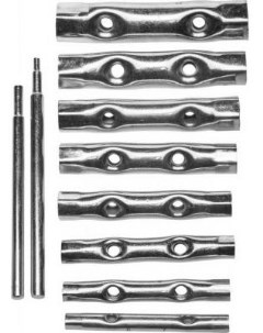 10 предметов 6 22 мм набор трубчатых ключей 27192 H10 Dexx