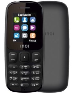 Мобильный телефон 101 черный 1 8 32 Мб Bluetooth Inoi