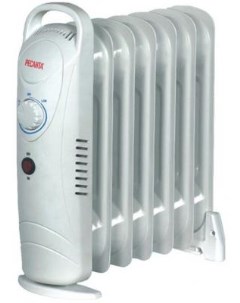 Масляный радиатор ОММ 7Н 700 Вт термостат белый Ресанта