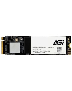 SSD накопитель AI198 1T0G16AI198 1ТБ M 2 2280 PCIe 3 0 x4 NVMe M 2 Agi