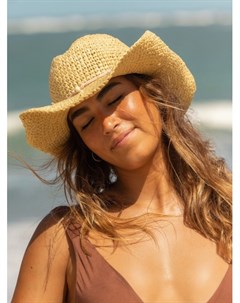 Соломенная женская ковбойская шляпа Cherish Summer Roxy