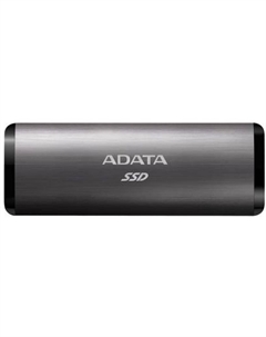 Внешний SSD-накопитель 256Gb A-DATA SE760 ASE760-256GU32G2-CTI (SSD) USB 3.1 Type C серый Adata