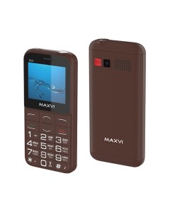 Телефон B231 Brown Maxvi