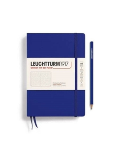 Блокнот Leuchtturm1917 Medium, A5, 125 листов, в точку, твердая обложка, чернильный