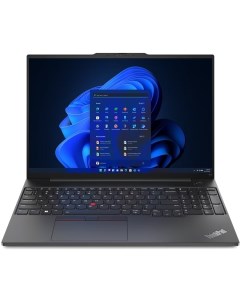 Ноутбук ThinkPad E16 G1 Win 11 Pro black 21JNS0F400 Lenovo