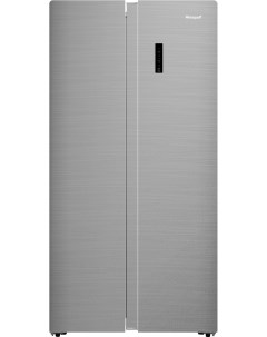 Холодильник Side by Side WSBS 500 Inverter NoFrost Inox Weissgauff