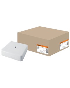 Коробка распаячная открытая 75х75х20 мм белая IP40 SQ1401 0203 Tdm еlectric