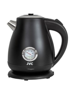 Чайник электрический JK KE1717 черный 1 7 л 2200 Вт скрытый нагревательный элемент нержавеющая сталь Jvc