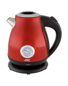 Чайник электрический JK KE1717 красный 1 7 л 2200 Вт скрытый нагревательный элемент нержавеющая стал Jvc