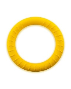 SkyRus Игрушка для собак резиновая Кольцо жёлтая 17 5х17 5х4 9см Skyrus игрушки для собак