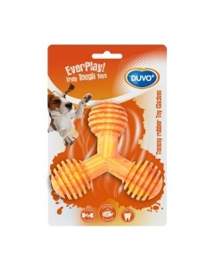 Игрушка для собак резиновая с ароматом курицы Юмми оранжевая 8 5см Бельгия Duvo+