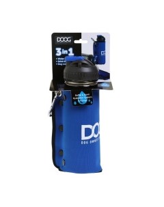 Комплект дорожный для собак бутылка 600мл миска синяя Австралия Doog