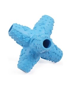 ROSEWOOD Игрушка для собак резиновая Звезда голубая 13cм Великобритания Rosewood (великобритания)