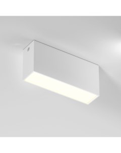 Накладной светильник 25109 LED 10W 3000K белый Elektrostandard