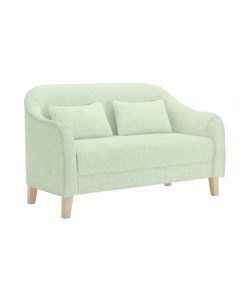 Прямой диван Эвита 86 70 см Пружинный блок Мягкие Зеленый 144 Малогабаритные Первый мебельный