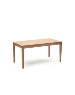 Yain Раздвижной стол из дубового шпона и массива дуба 160 220 x 80 см La forma (ex julia grup)