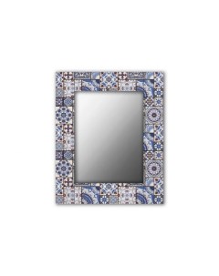 Зеркало Голубая плитка Дом корлеоне