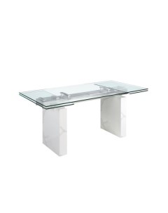 Раздвижной обеденный стол1112 MC22102DT из закаленного стекла и керамики Angel cerda
