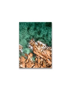 Картина на холсте Каменистый берег Дом корлеоне