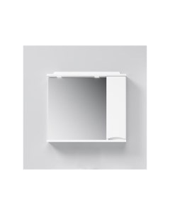 M80MPR0801WG Зеркальный шкаф с подсветкой 80 см правый белый Am.pm.