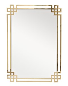 Зеркало прямоугольное в золотой раме Garda decor