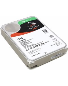 Жесткий диск HDD 12Tb IronWolf 3 5 7200rpm 256Mb SATA3 ST12000VN0007 Seagate