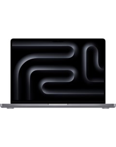Ноутбук MacBook Pro 14 2 3024x1964 M3 8Gb RAM 1Tb SSD MacOS серый космос MTL83X A Apple