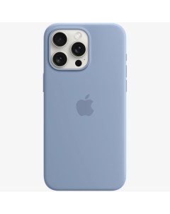 Чехол накладка Silicone Case A3126 для смартфона iPhone 15 Pro Max силикон синий 194253940234 Apple