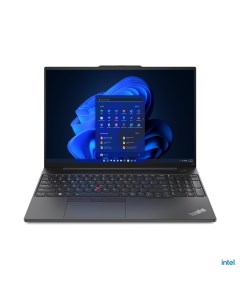 Ноутбук ThinkPad E16 G1 16 IPS 1920x1200 Intel Core i5 1335U 1 3 ГГц 16Gb RAM 512Gb SSD без OC черны Lenovo