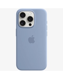 Чехол накладка Silicone Case A3125 для смартфона iPhone 15 Pro силикон синий 194253939993 Apple