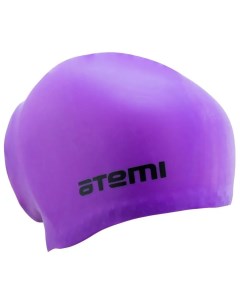 Шапочка для плавания LC 07 унисекс взрослый силикон фиолетовый LC 07 Atemi