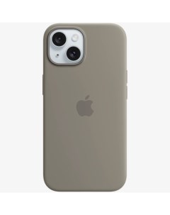 Чехол накладка Silicone Case A3123 для смартфона iPhone 15 силикон коричневый 194253939368 Apple