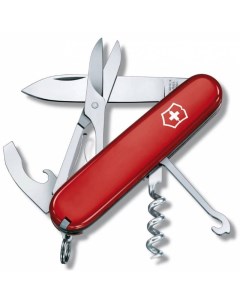 Нож перочинный 15 в 1 красный Compact 1 3405 Victorinox